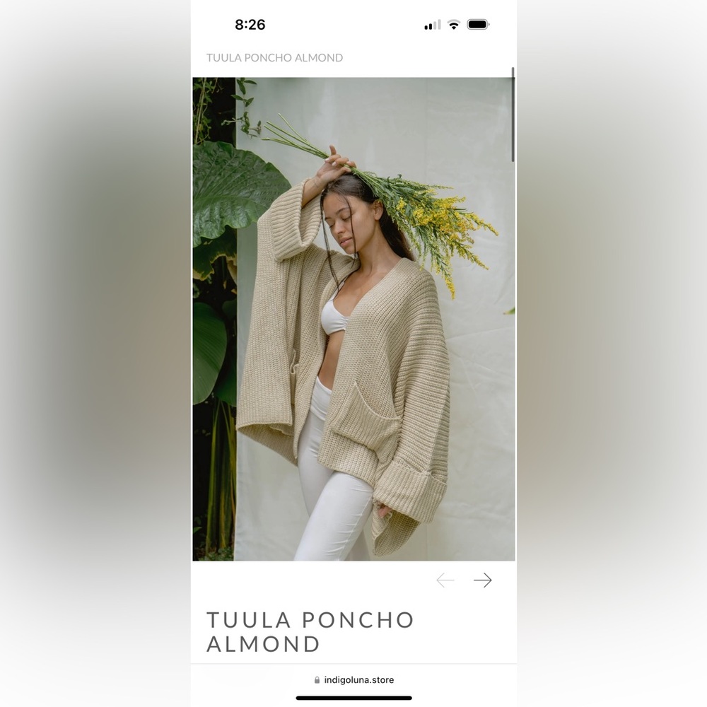 Indigo Luna Tuula Poncho